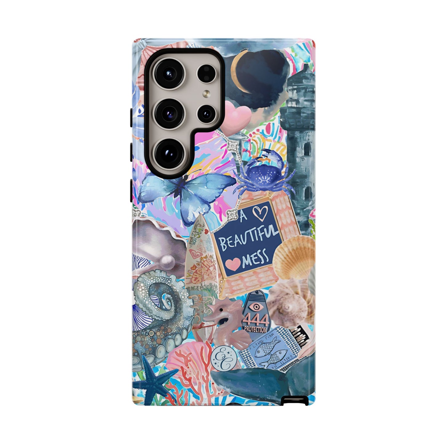 Beautiful Mess Collage Tough Phone Case
