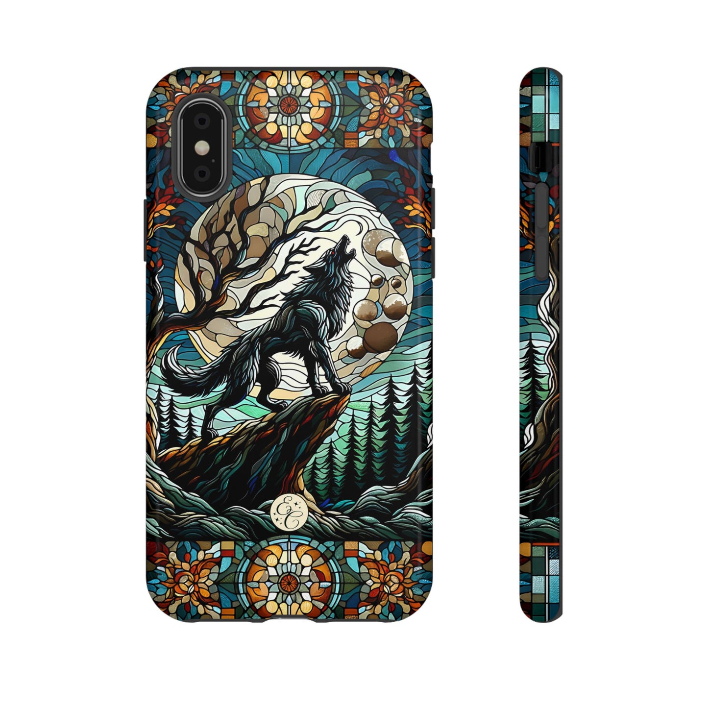 Howling Wolf Tough Phone Case