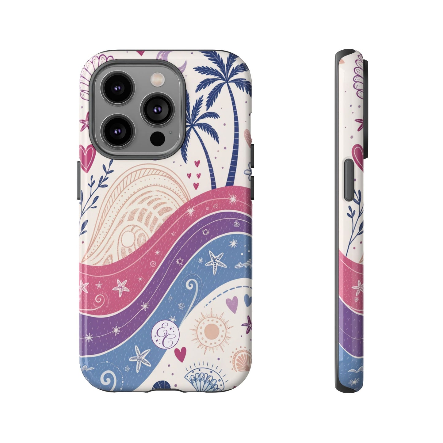 Bisexual Pride Boho Beach Tough Phone Case