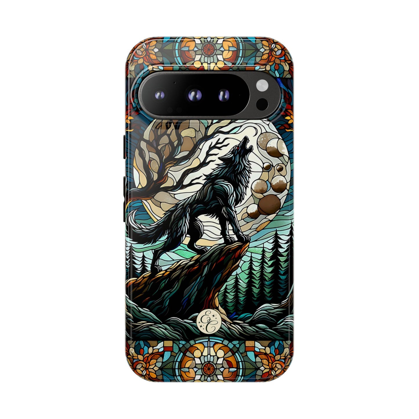 Howling Wolf Tough Phone Case