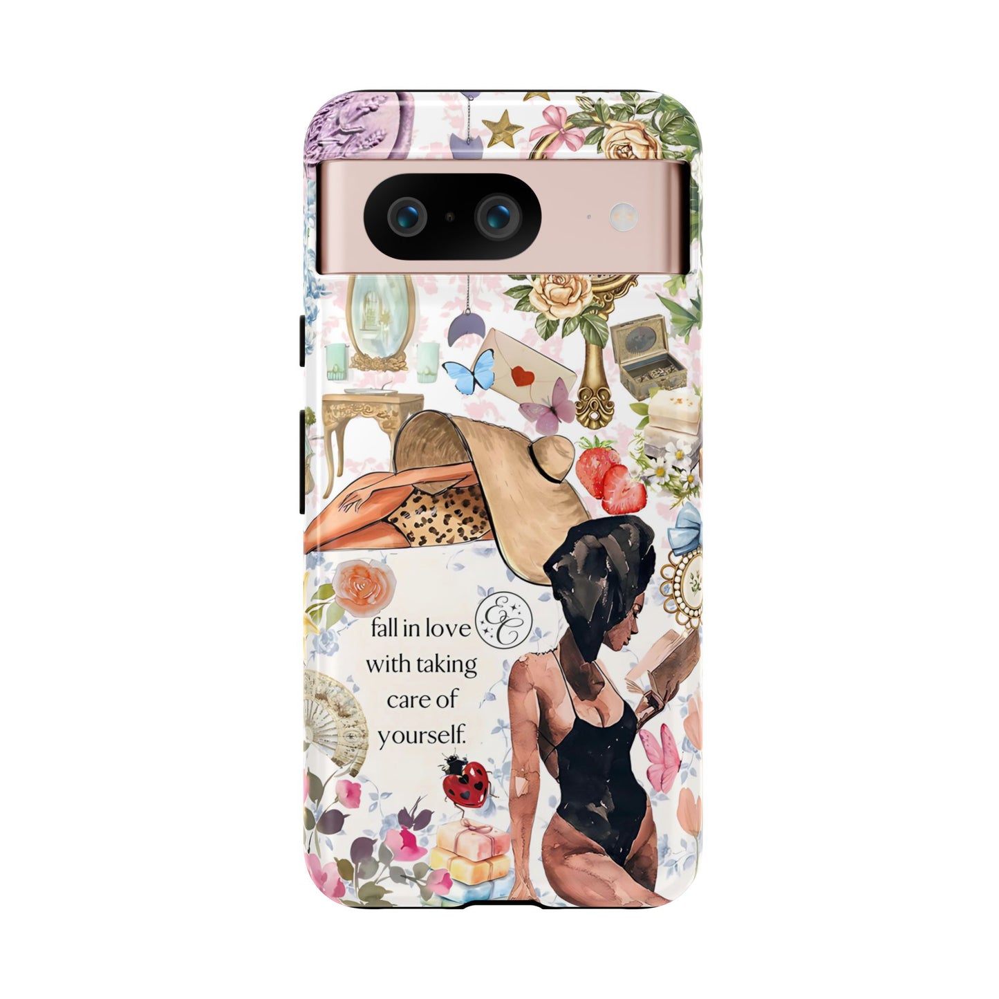 Aesthetic Coquette Collage Tough Phone Case