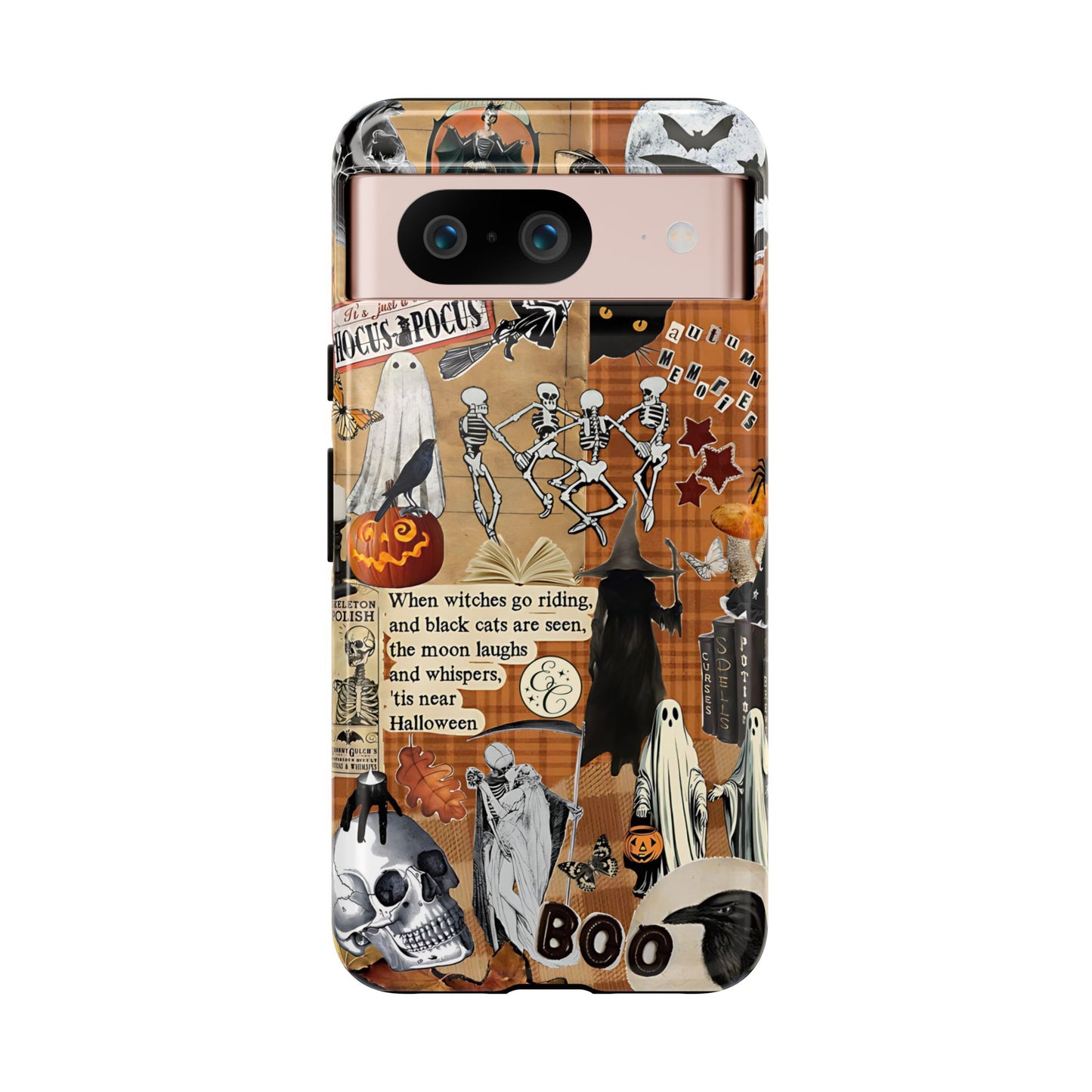 Halloween Spooky Collage Tough Phone Case