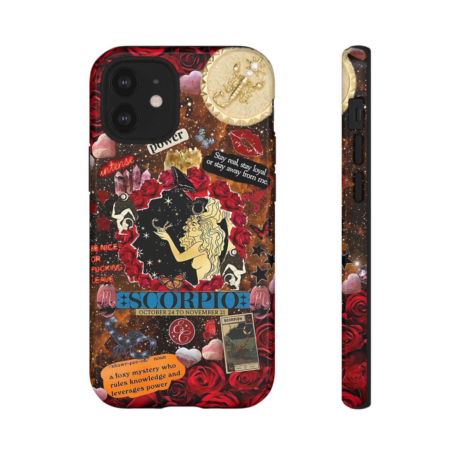 Scorpio Zodiac Star Sign Tough Phone Case