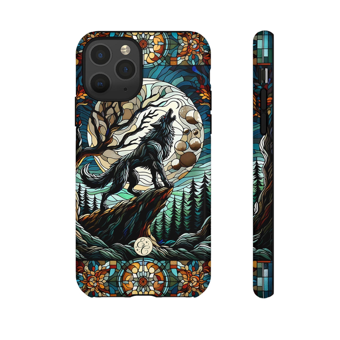 Howling Wolf Tough Phone Case