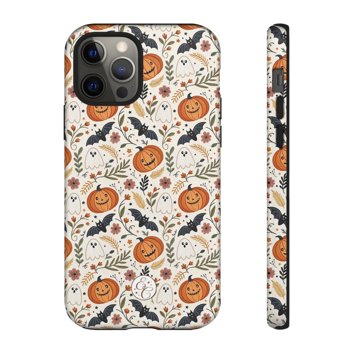 Halloween Pattern Boho Doodle Tough Phone Case