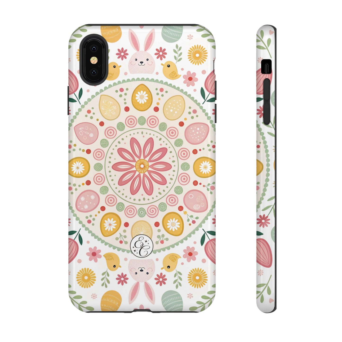 Colorful Easter Mandala Tough Phone Case