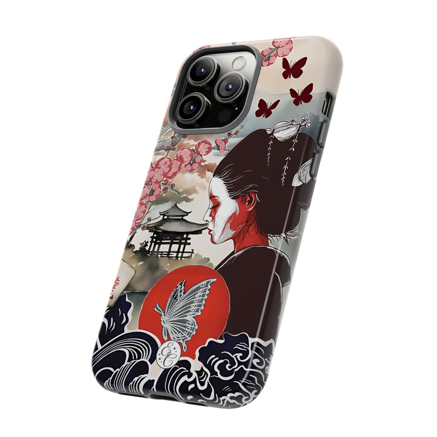 Japanese Geisha Tough Phone Case