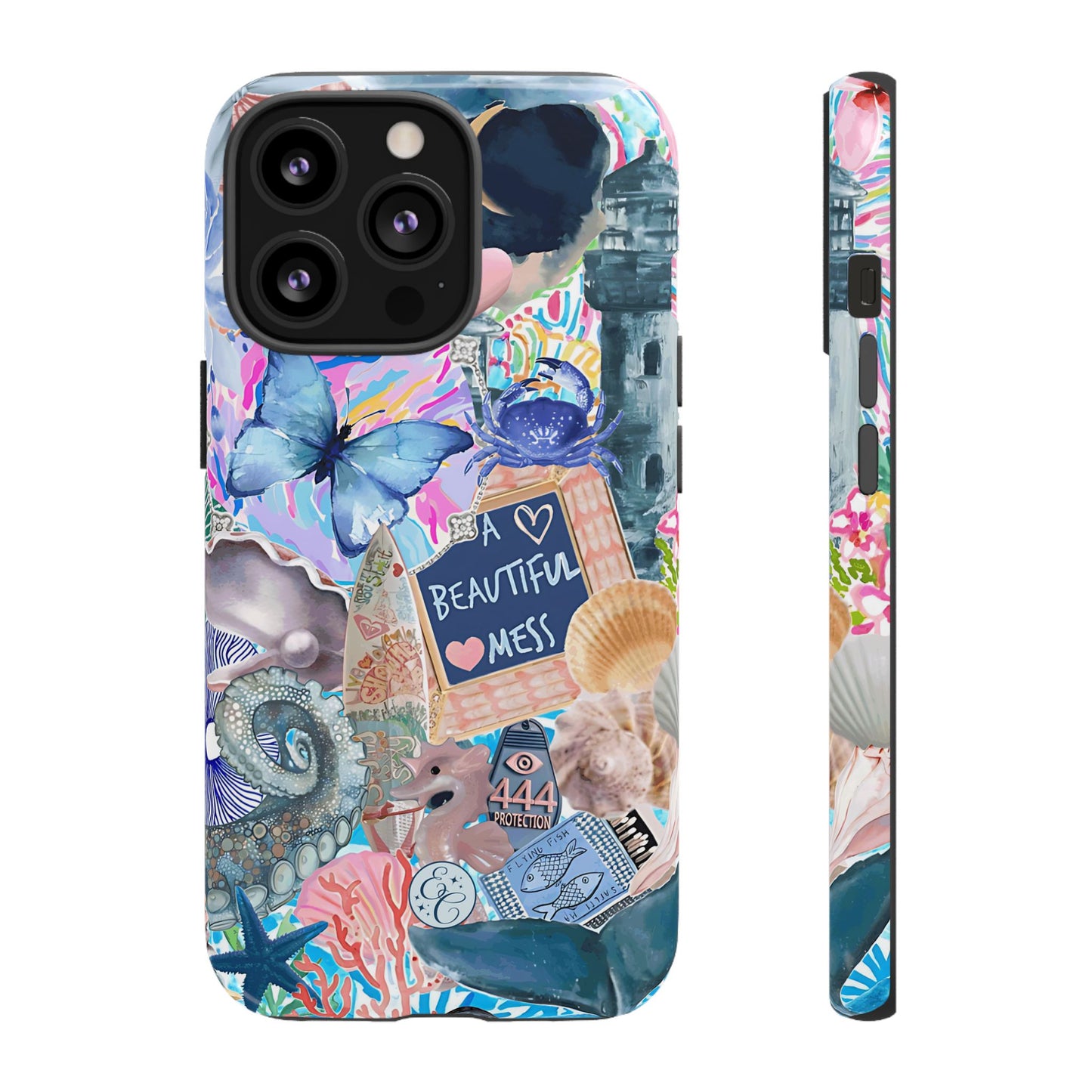 Beautiful Mess Collage Tough Phone Case
