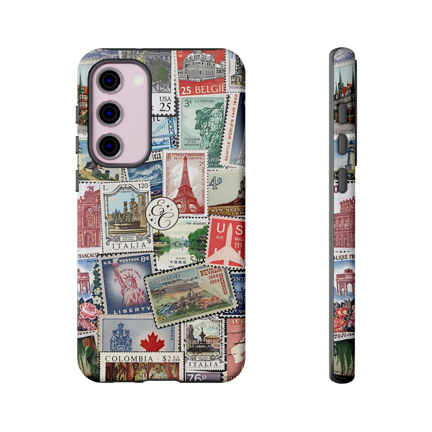 Vintage Stamp Collection Tough Phone Case