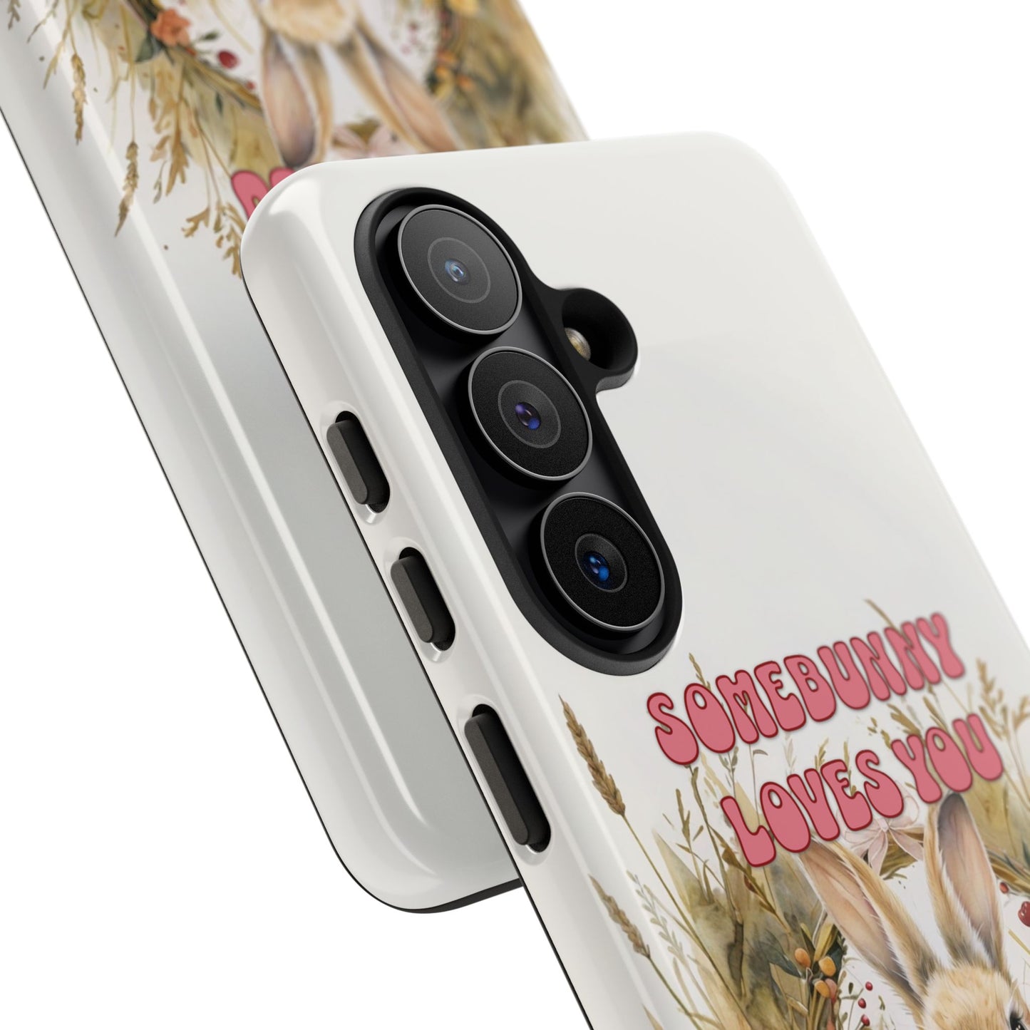 Somebunny Loves You Tough Phone Case
