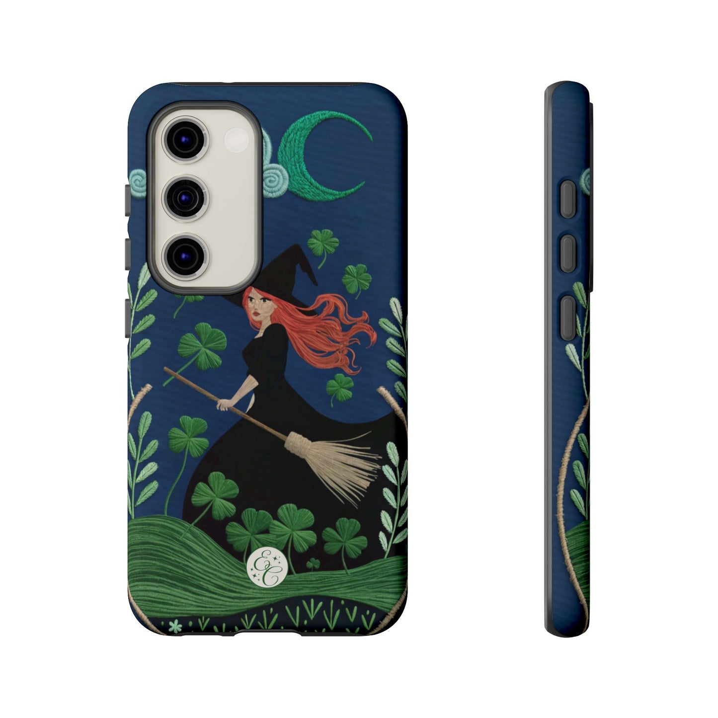 Irish Witch’s Moonlit Stroll Tough Phone Case