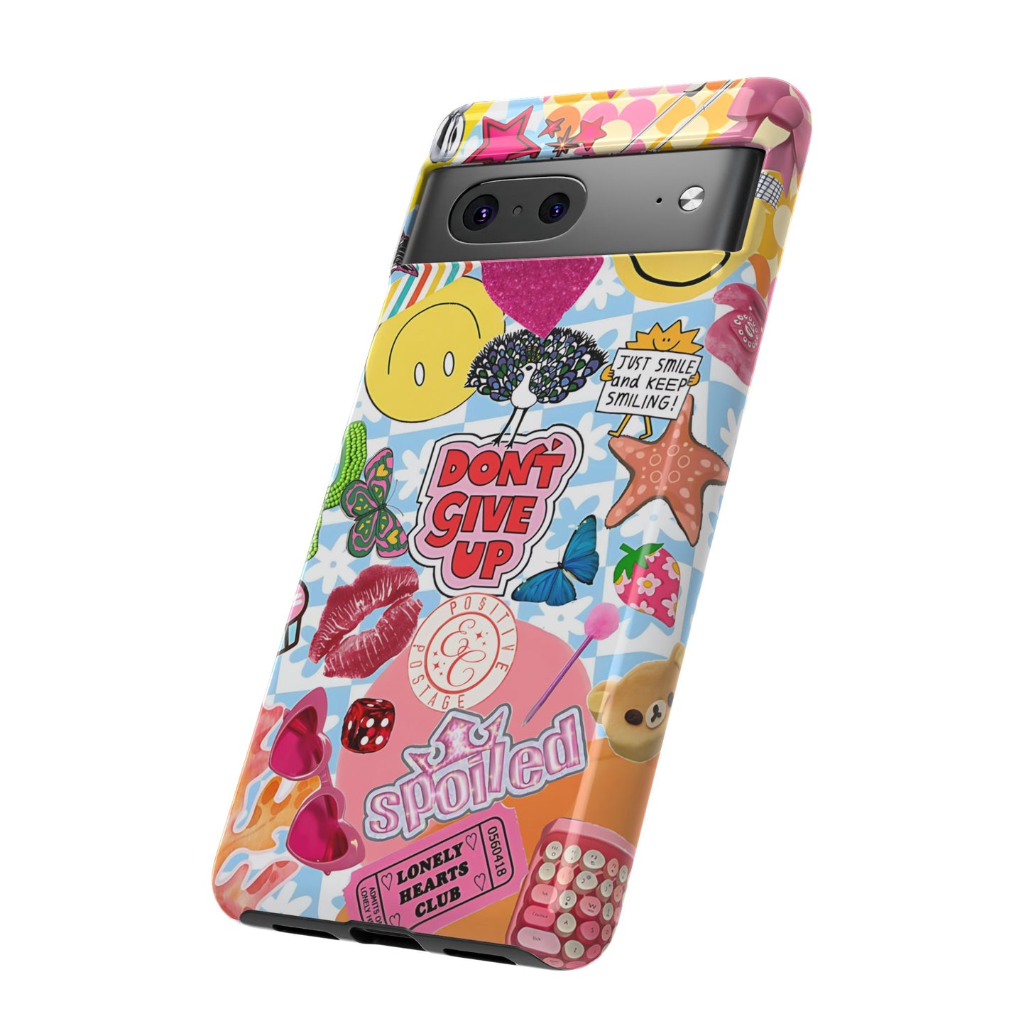 Pop Art Collage Tough Phone Case