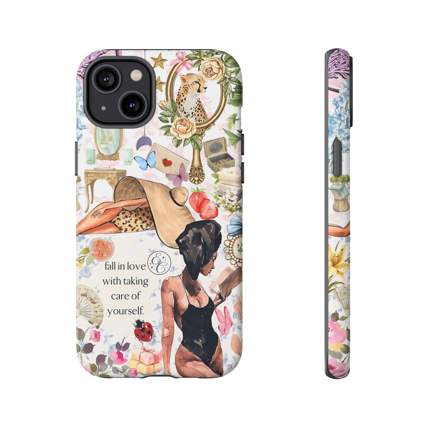 Aesthetic Coquette Collage Tough Phone Case