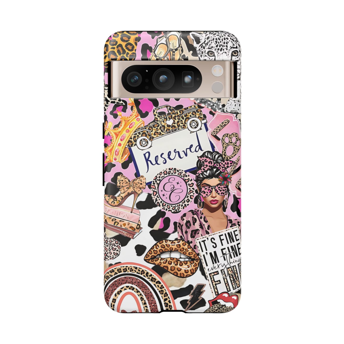 Leopard Wild Glamour Tough Phone Case