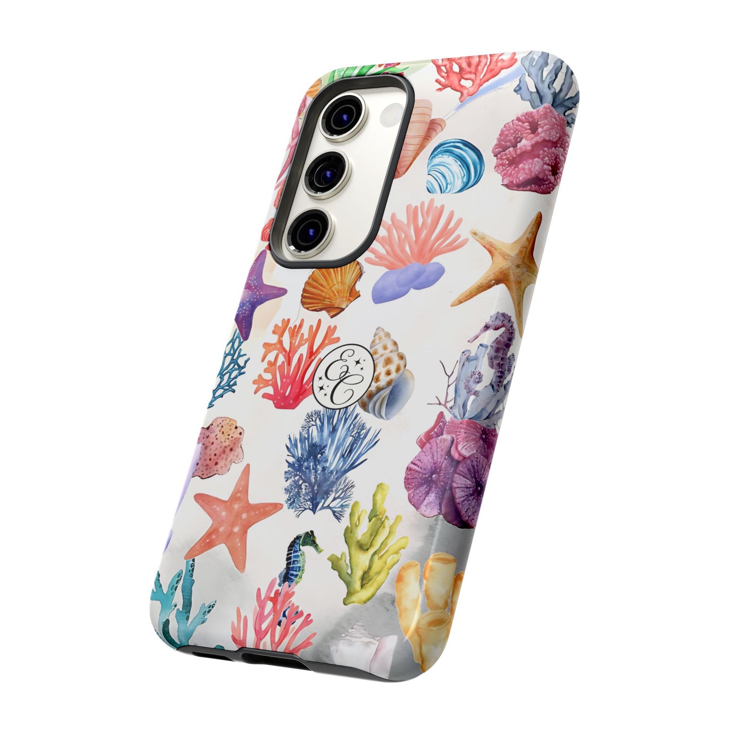 Coral & Sea Shells Tough Phone Case