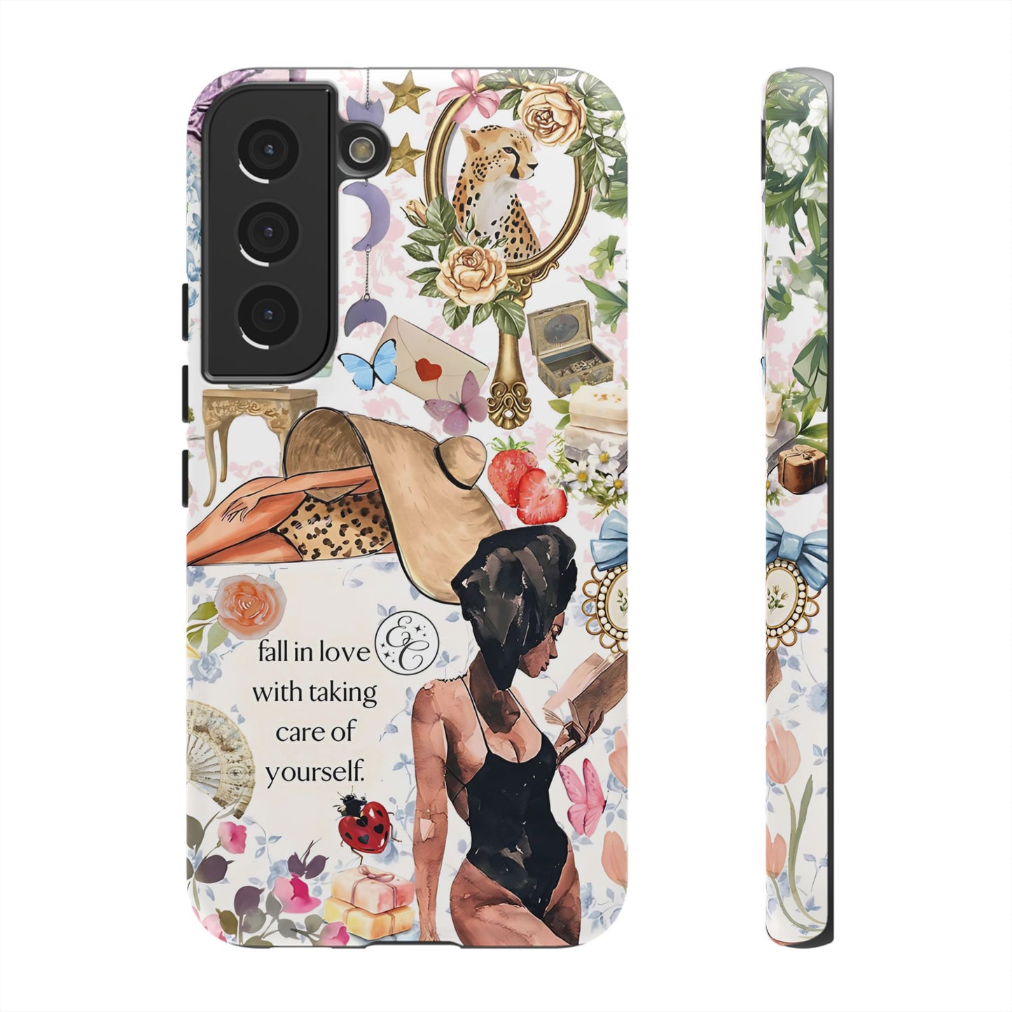 Aesthetic Coquette Collage Tough Phone Case