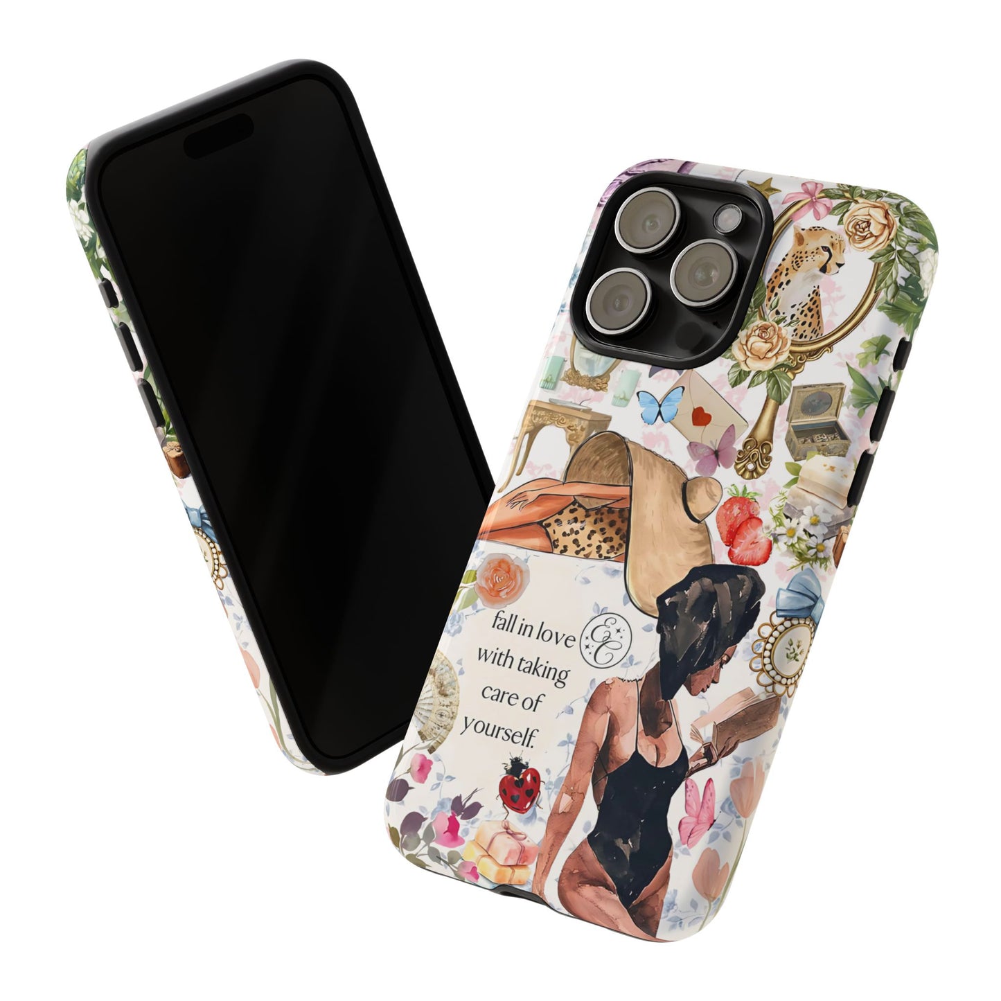 Aesthetic Coquette Collage Tough Phone Case