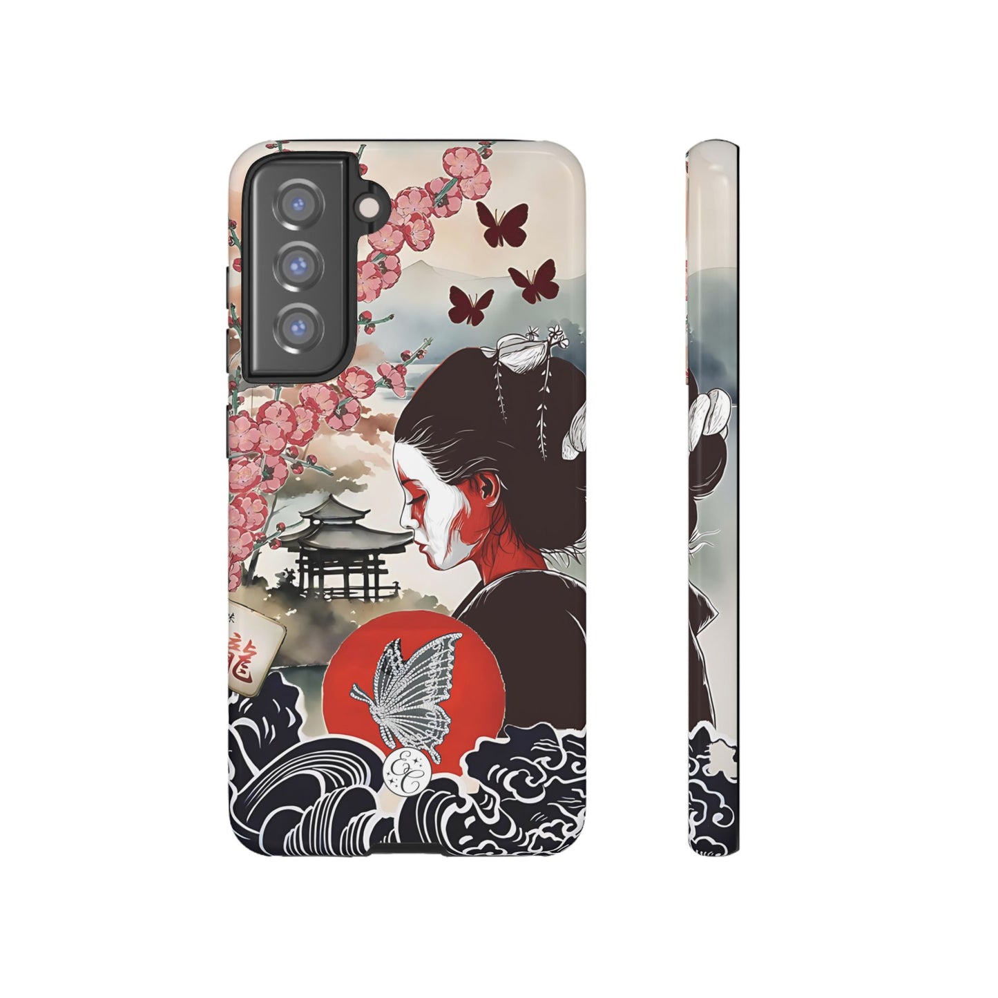 Japanese Geisha Tough Phone Case