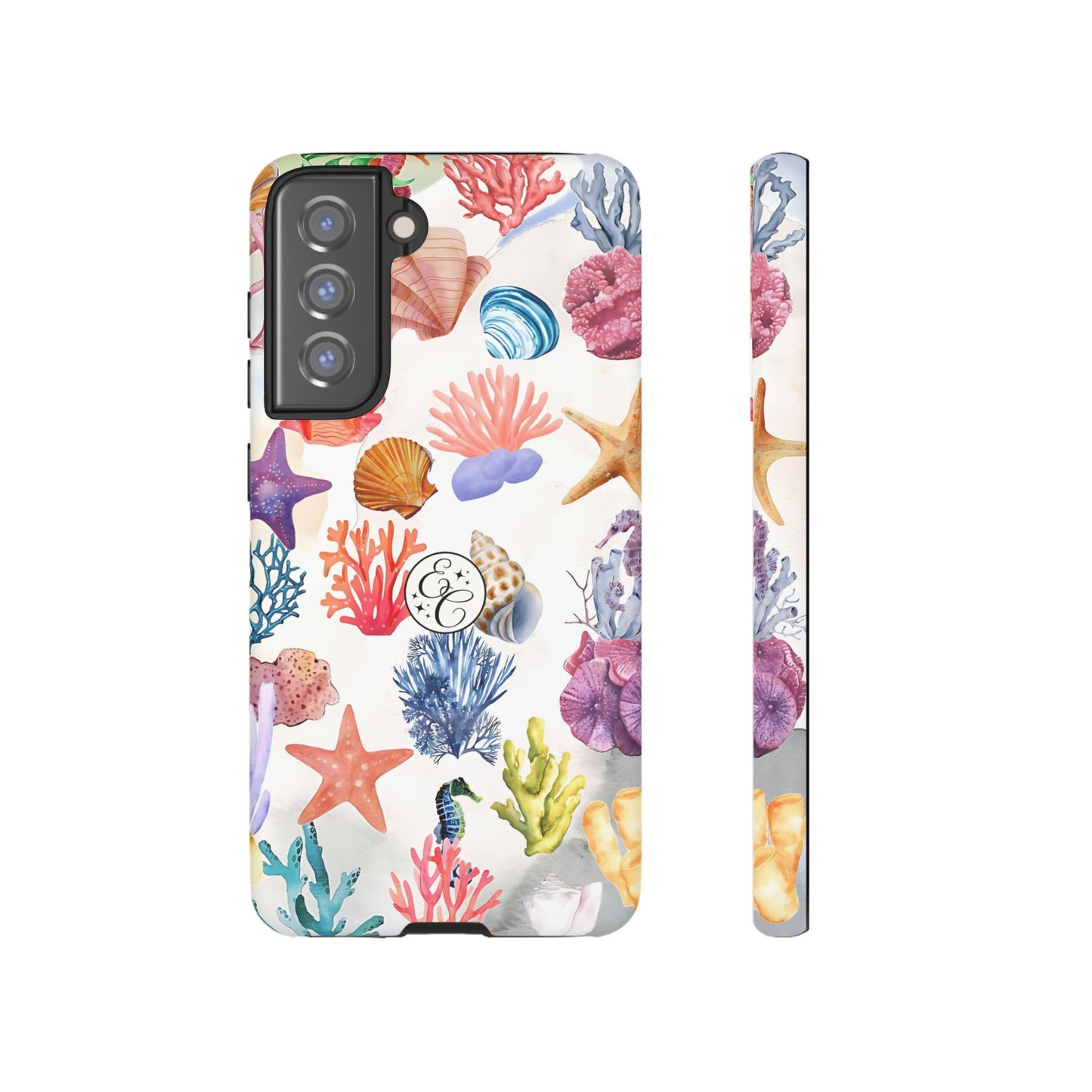 Coral & Sea Shells Tough Phone Case