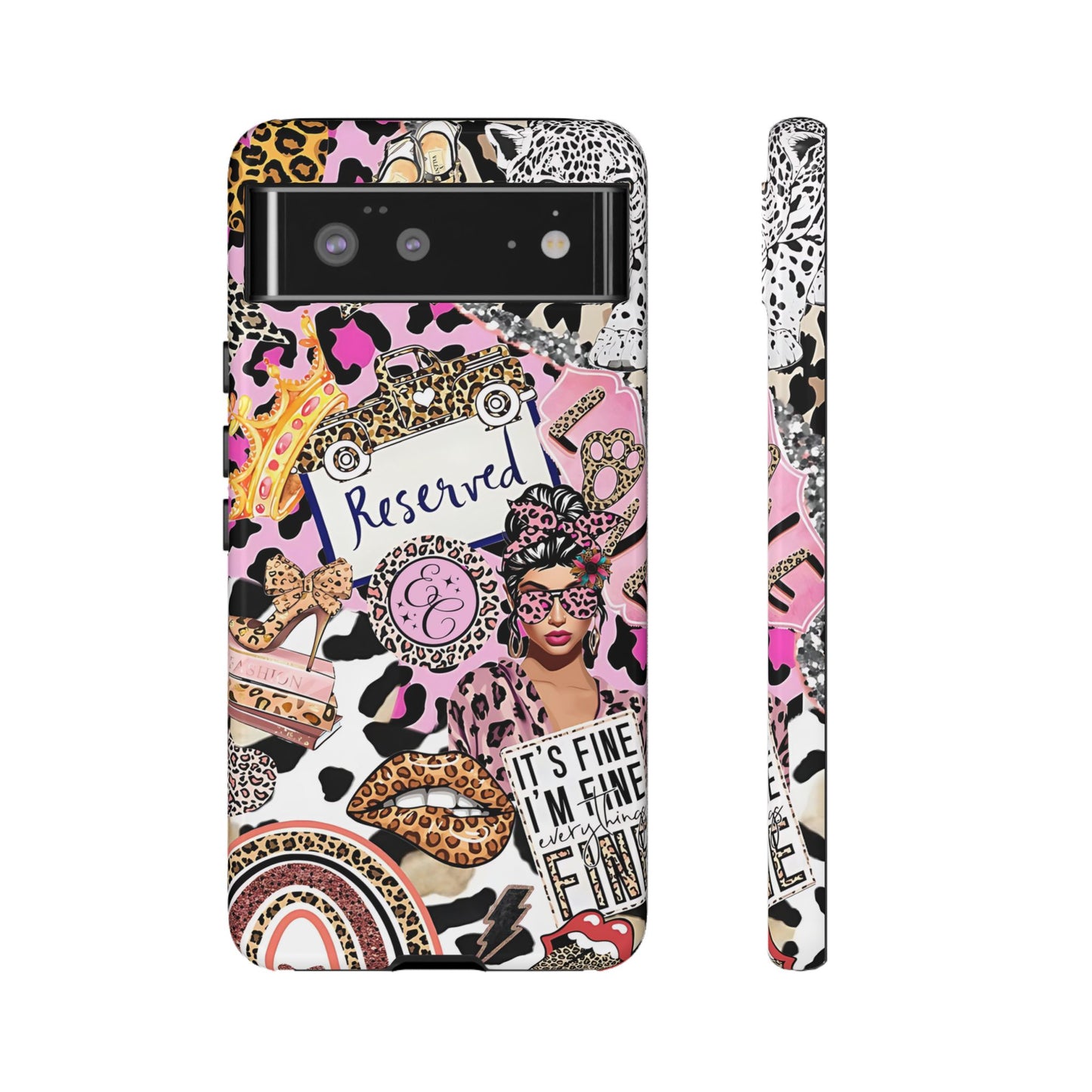 Leopard Wild Glamour Tough Phone Case