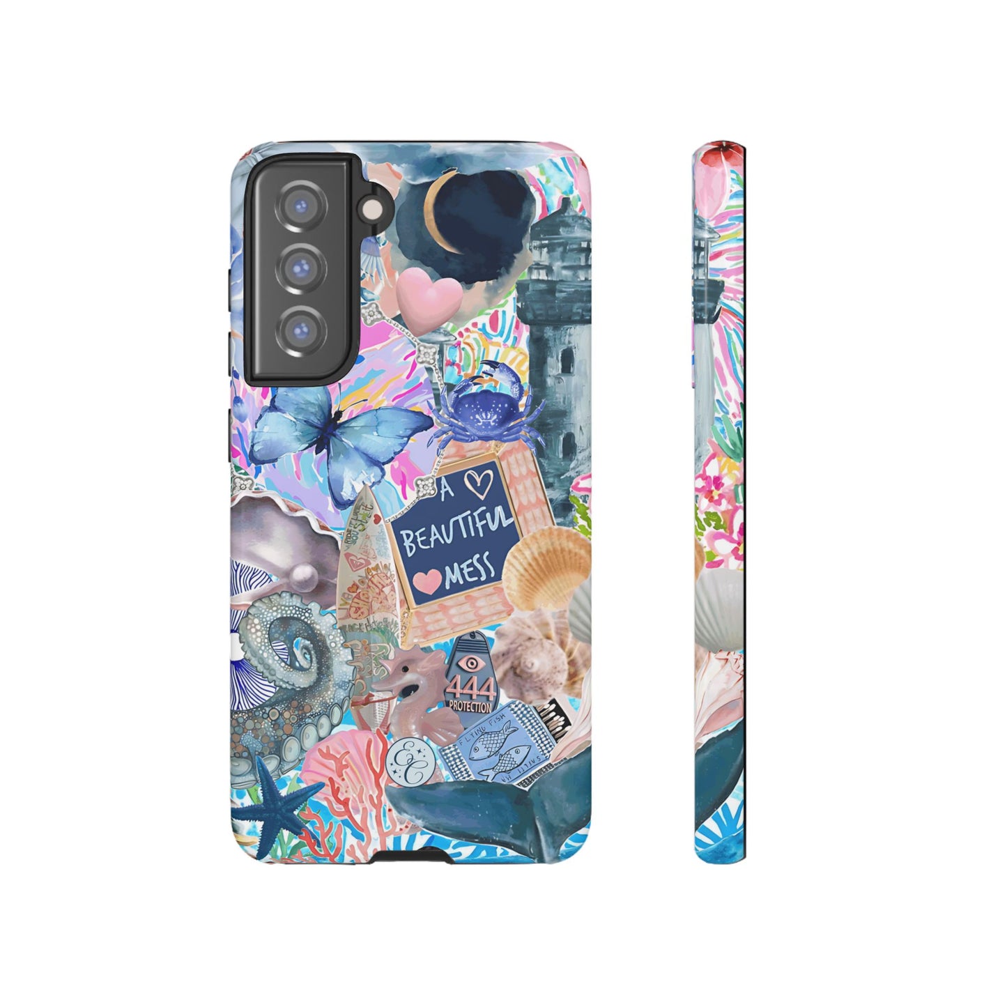 Beautiful Mess Collage Tough Phone Case