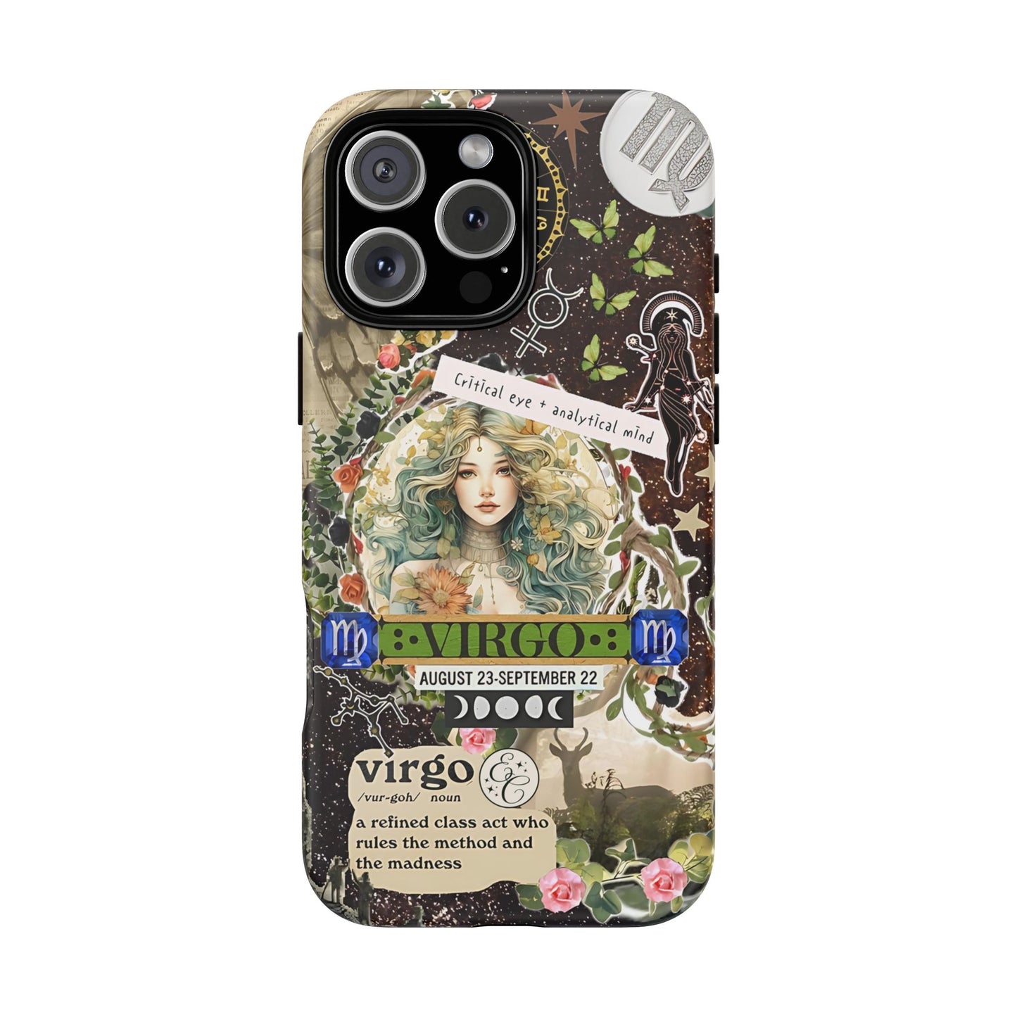 Virgo Zodiac Star Sign Tough Phone Case
