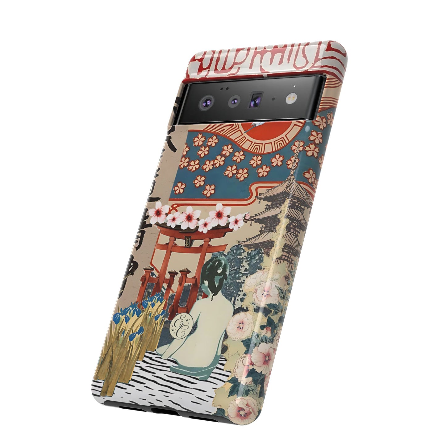 Japanese Style Art Tough Phone Case
