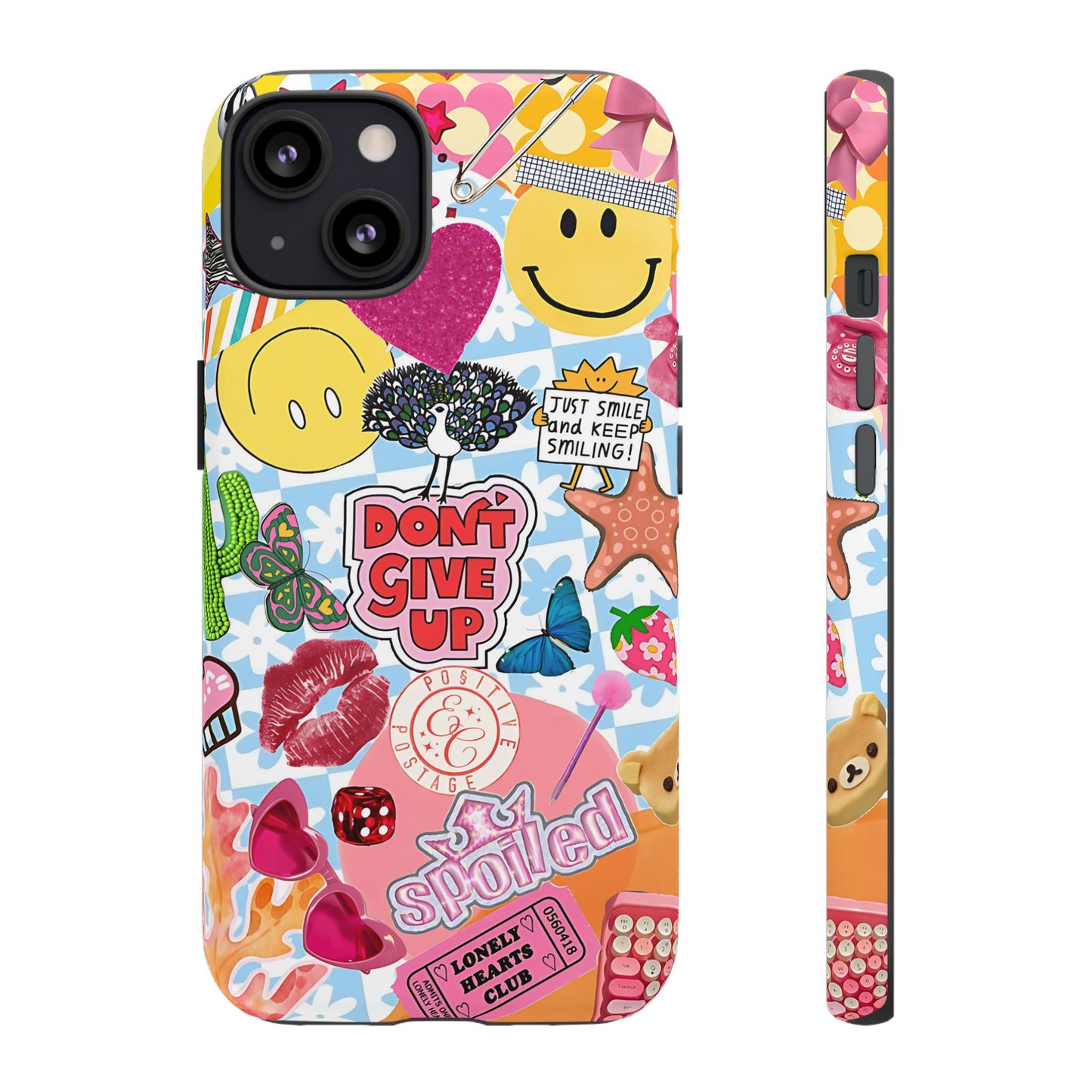 Pop Art Collage Tough Phone Case