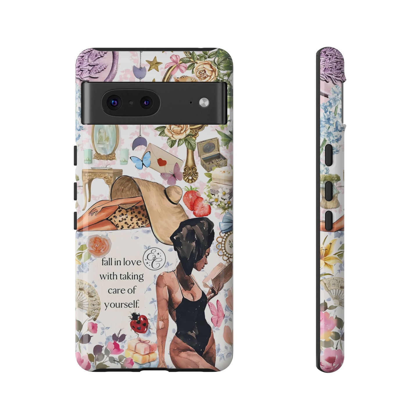 Aesthetic Coquette Collage Tough Phone Case