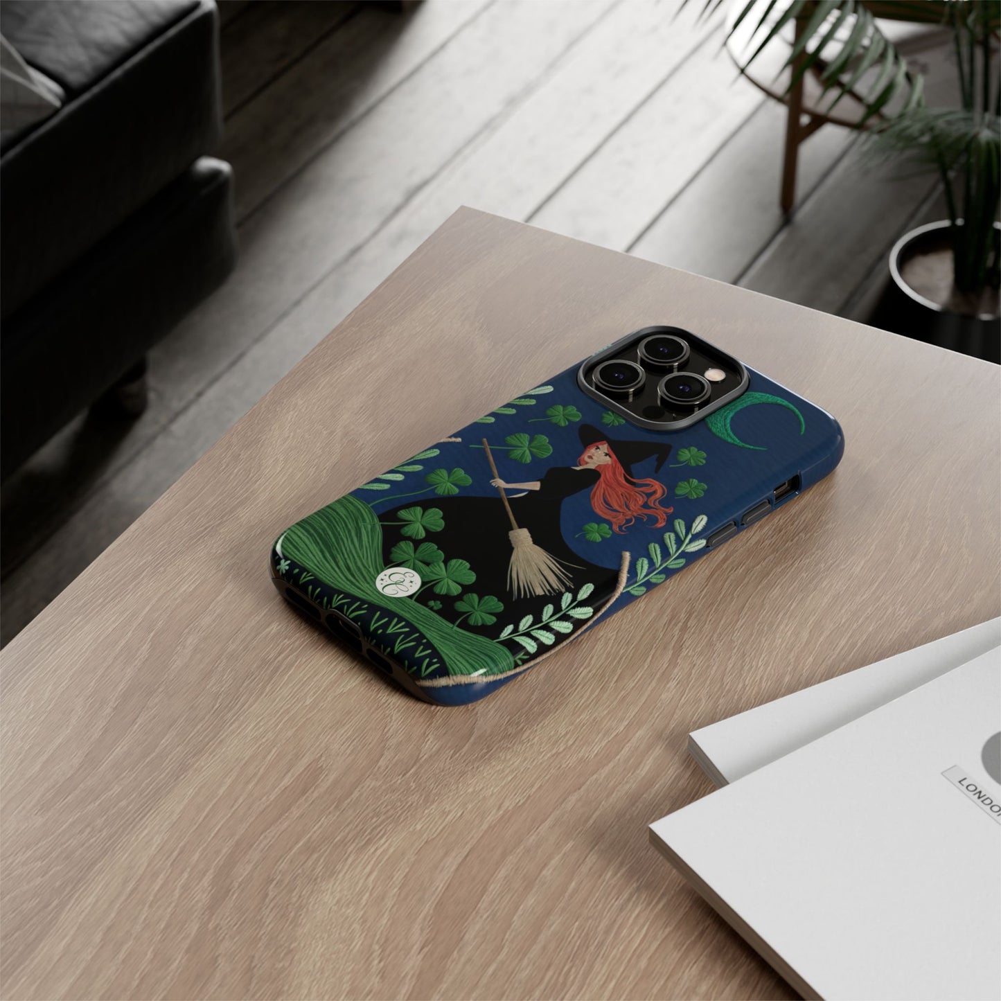 Irish Witch’s Moonlit Stroll Tough Phone Case