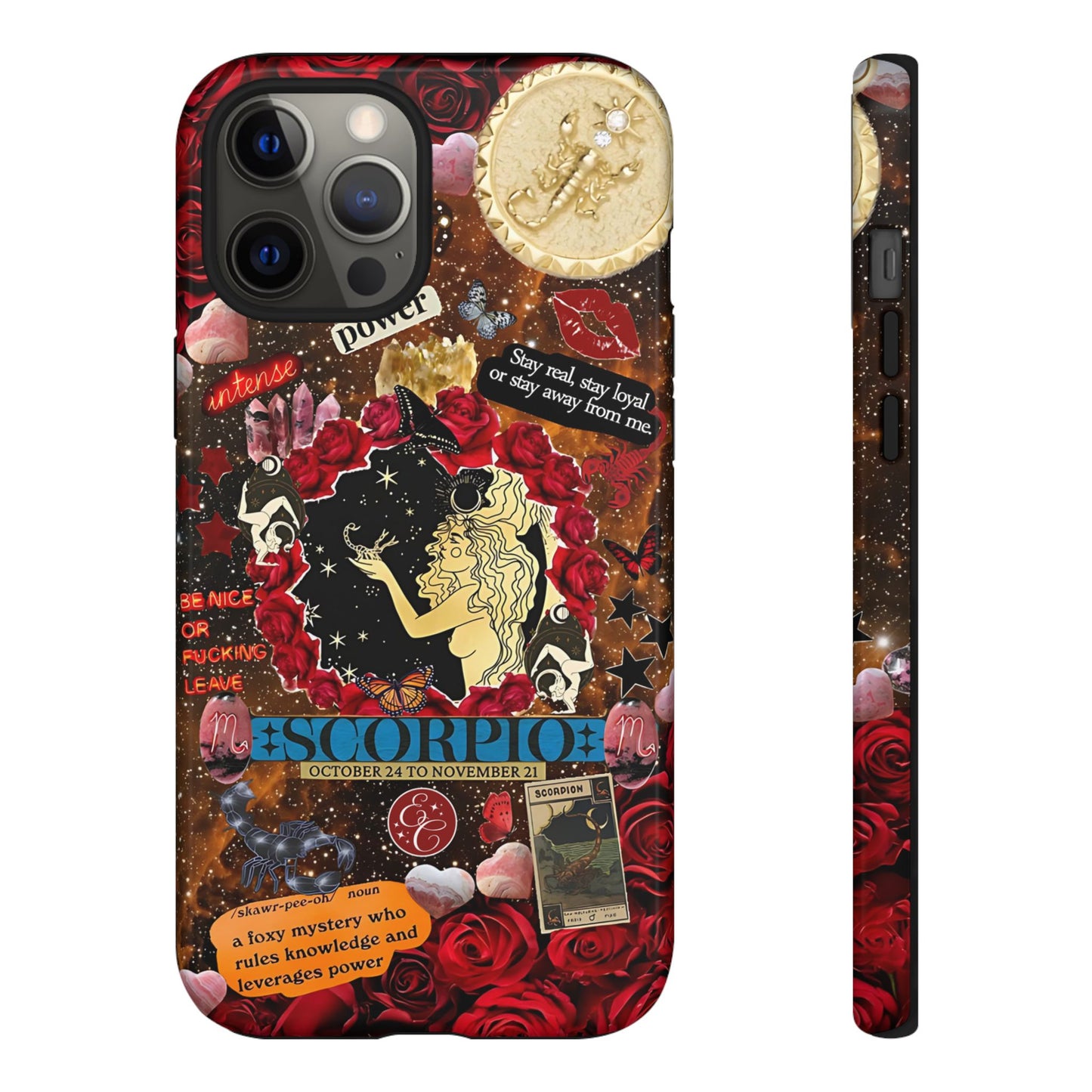 Scorpio Zodiac Star Sign Tough Phone Case