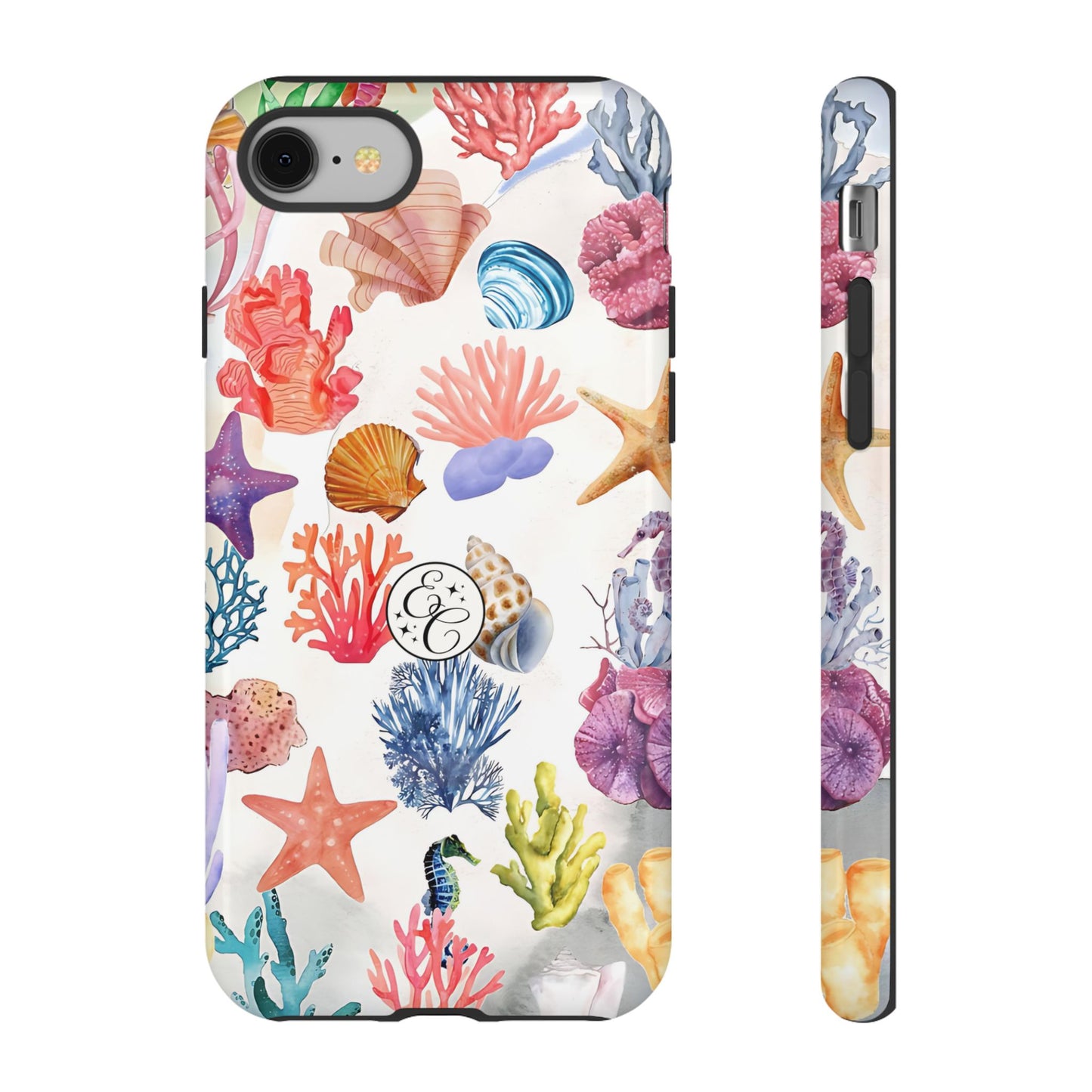 Coral & Sea Shells Tough Phone Case