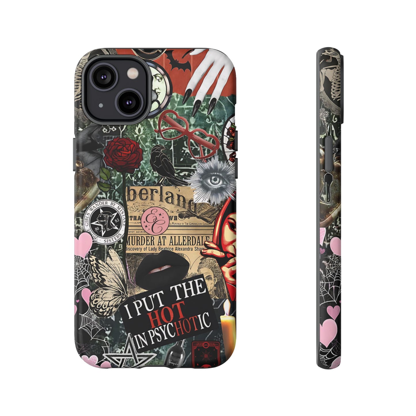 Gothic Collage Tough Phone Case
