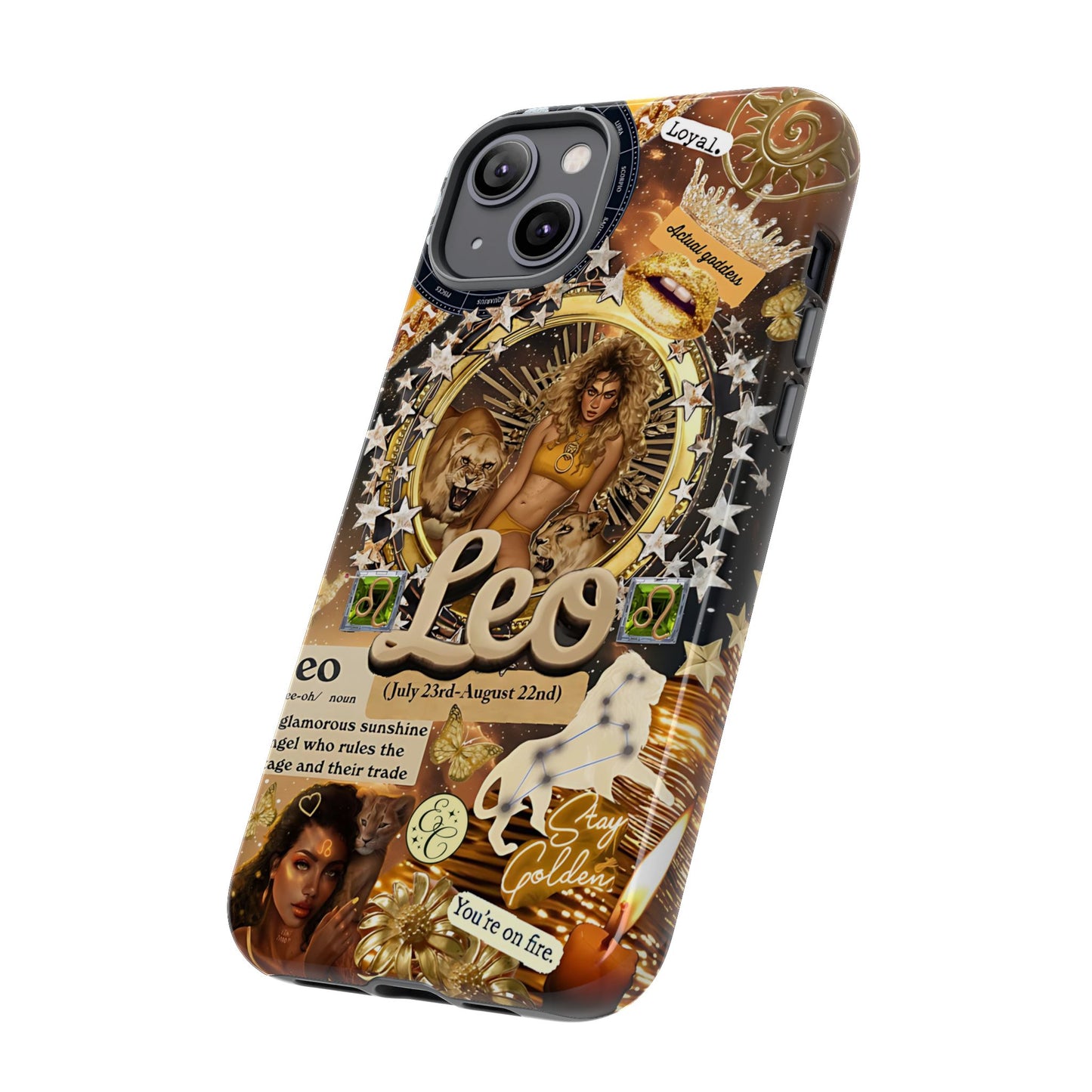 Leo Zodiac Sign Tough Phone Case