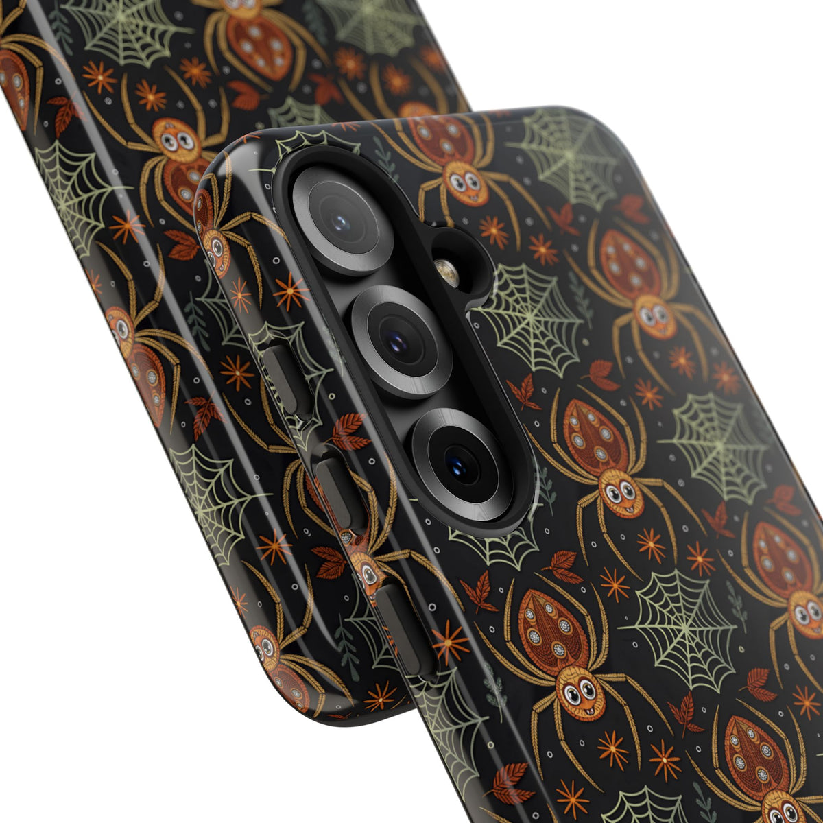 Enchanted Spider Pattern Halloween Phone Case