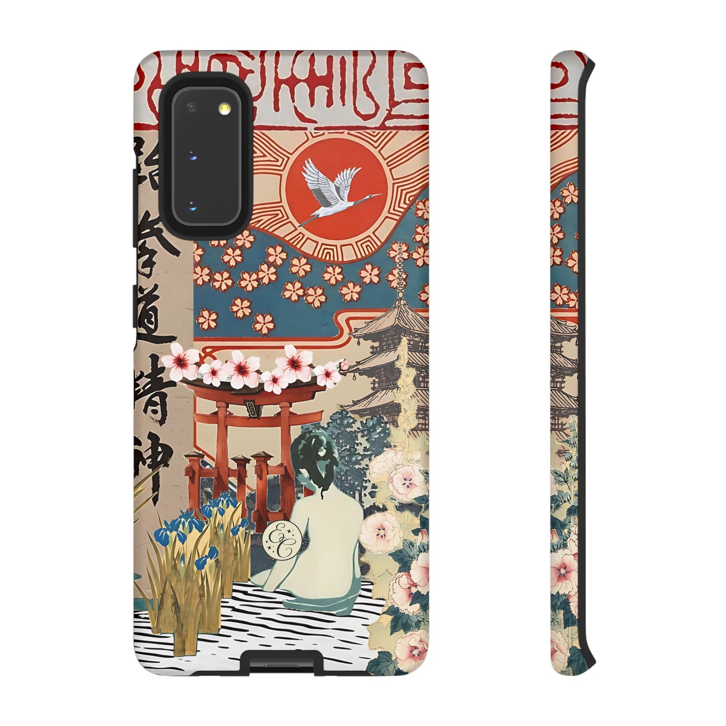 Japanese Style Art Tough Phone Case