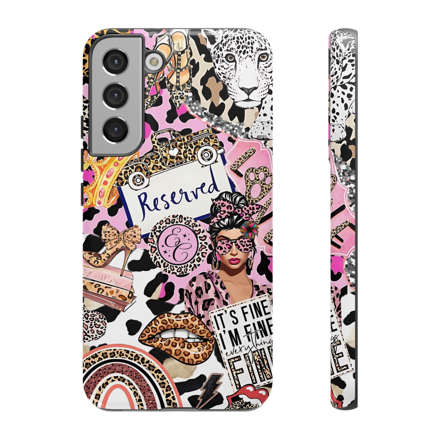 Leopard Wild Glamour Tough Phone Case