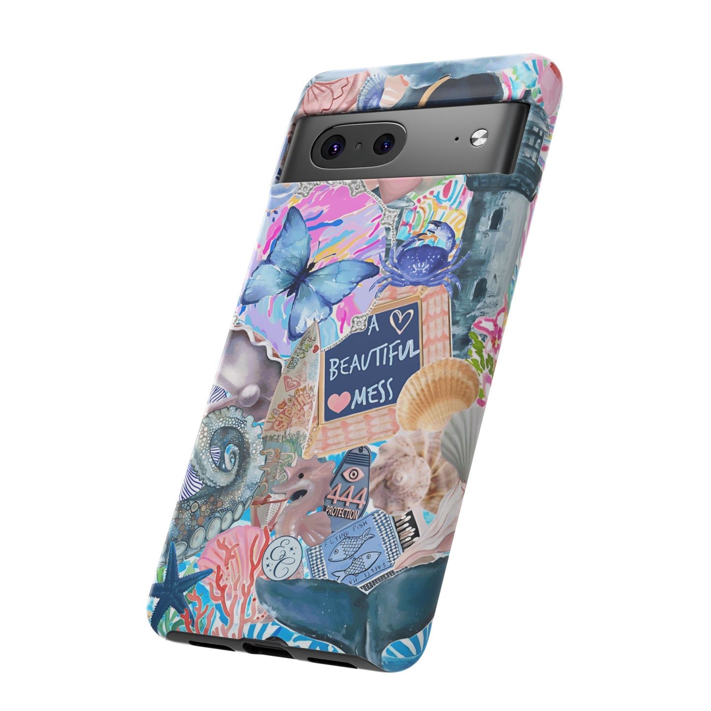 Beautiful Mess Collage Tough Phone Case