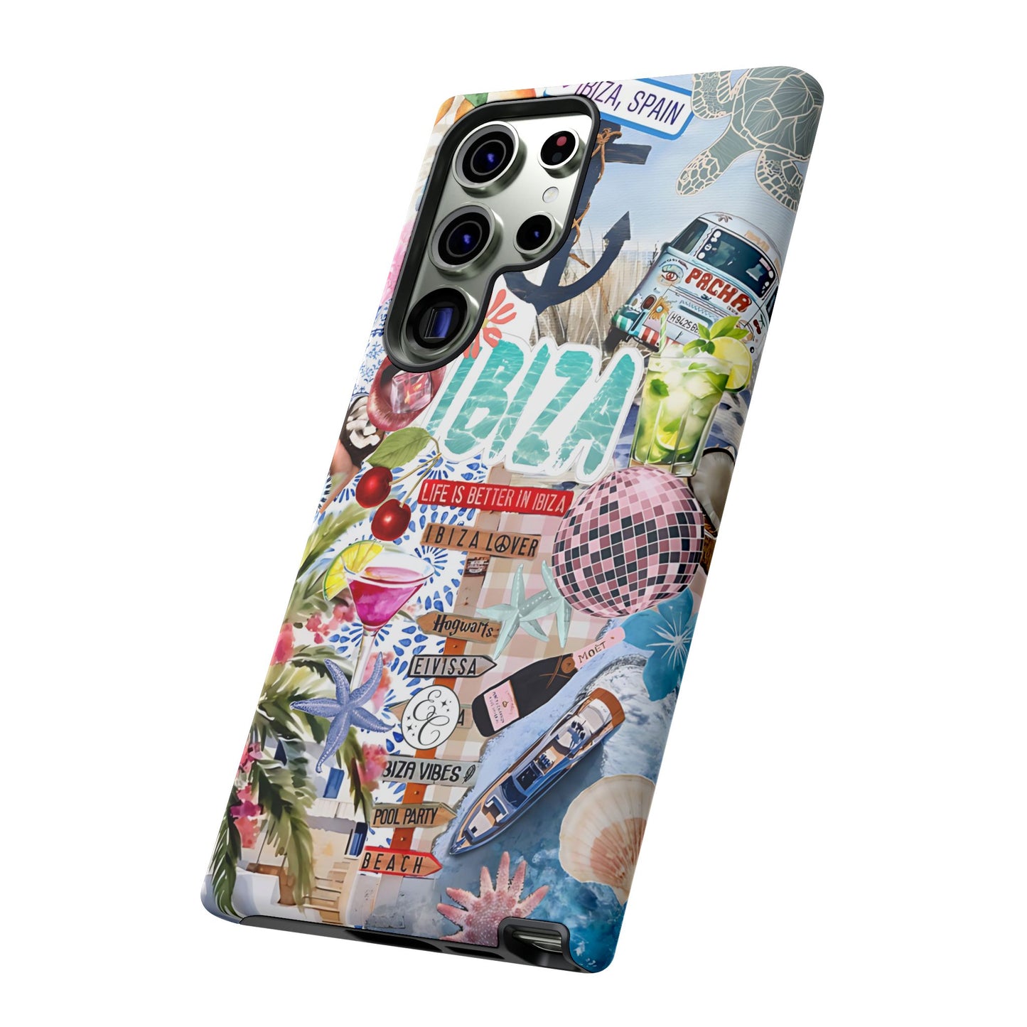 Ibiza Summer Vibes Collage Tough Phone Case