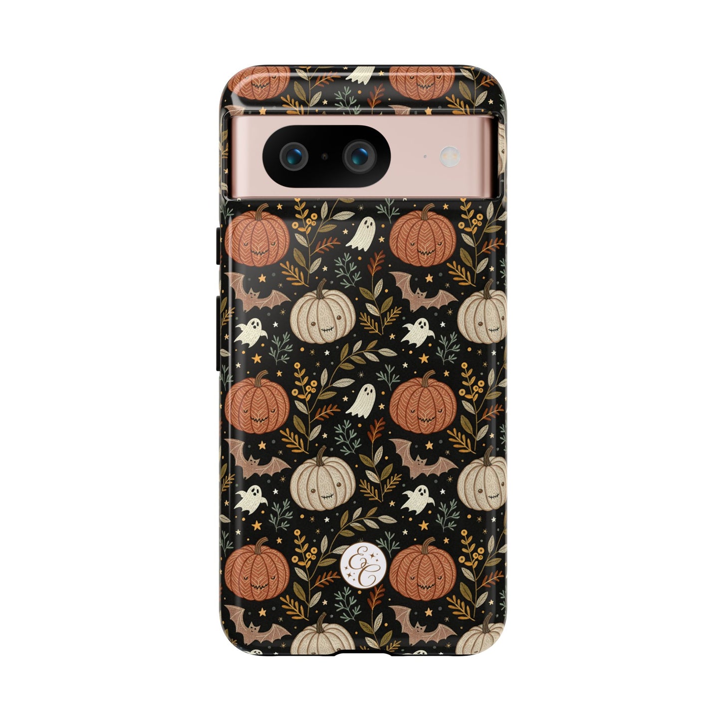 Spooky Halloween Boho Pattern Tough Phone Case