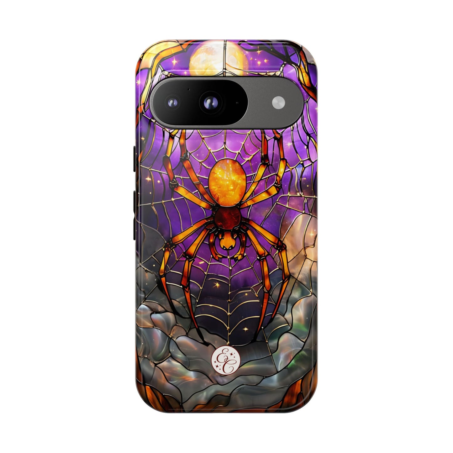 Stained Glass Spider Tough Phone Case