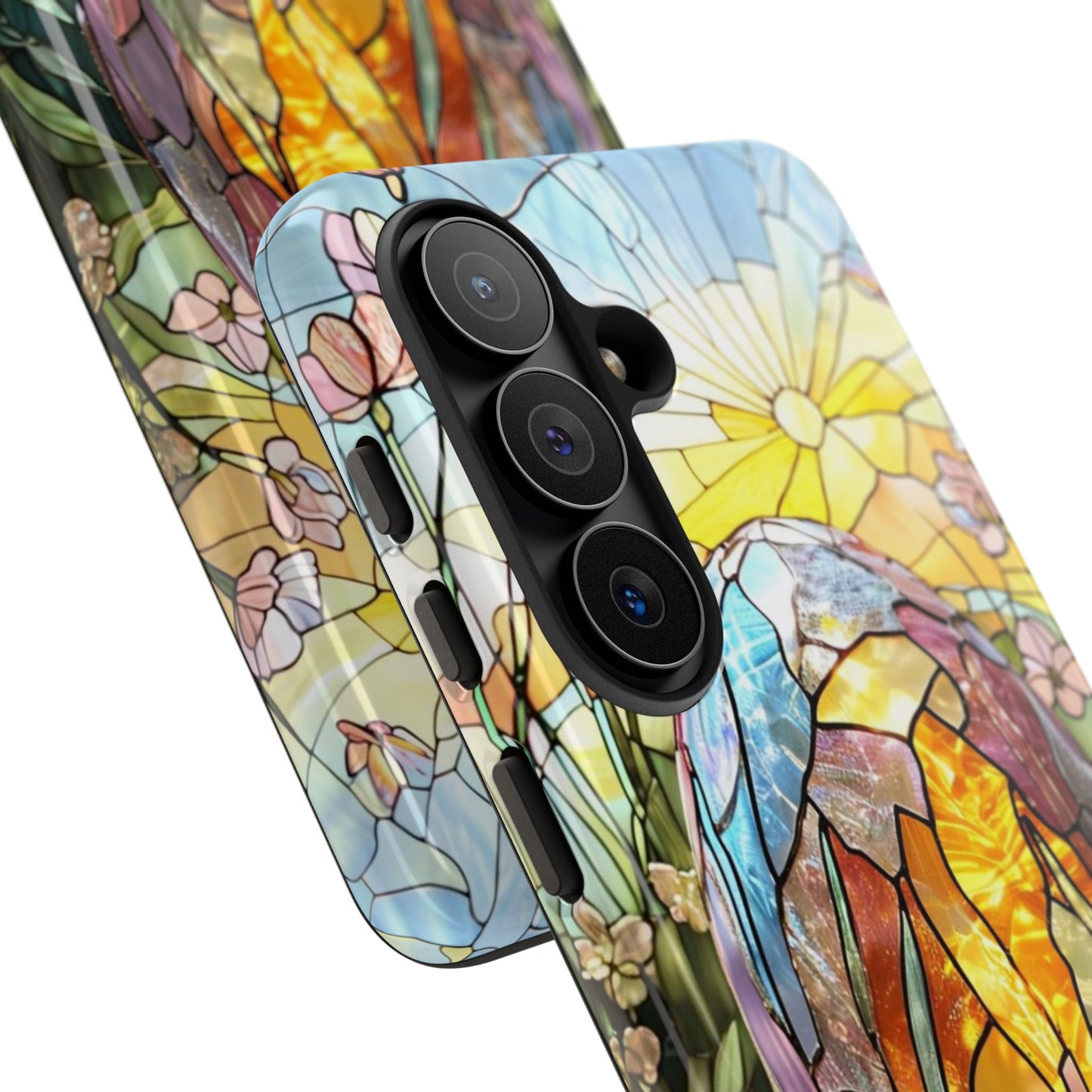 Easter Egg Stained Glass Tough Phone Case