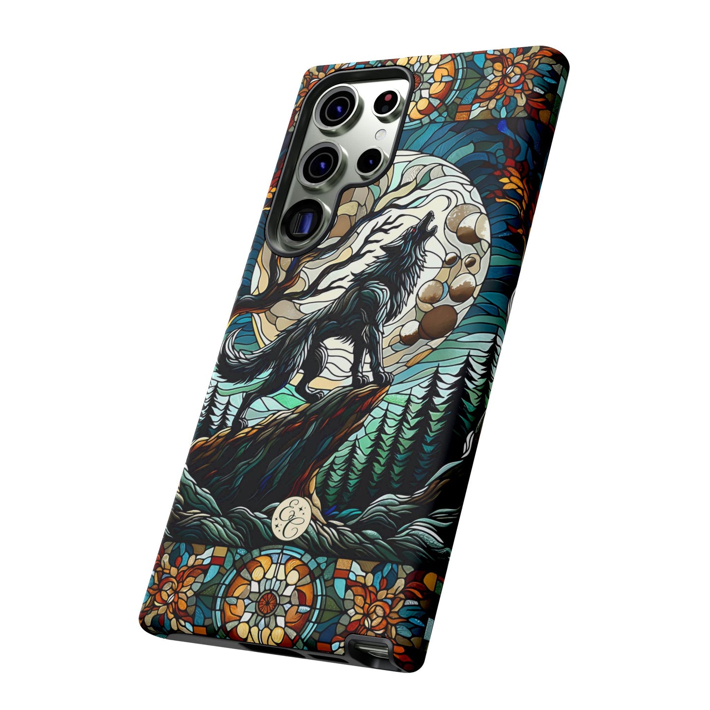 Howling Wolf Tough Phone Case