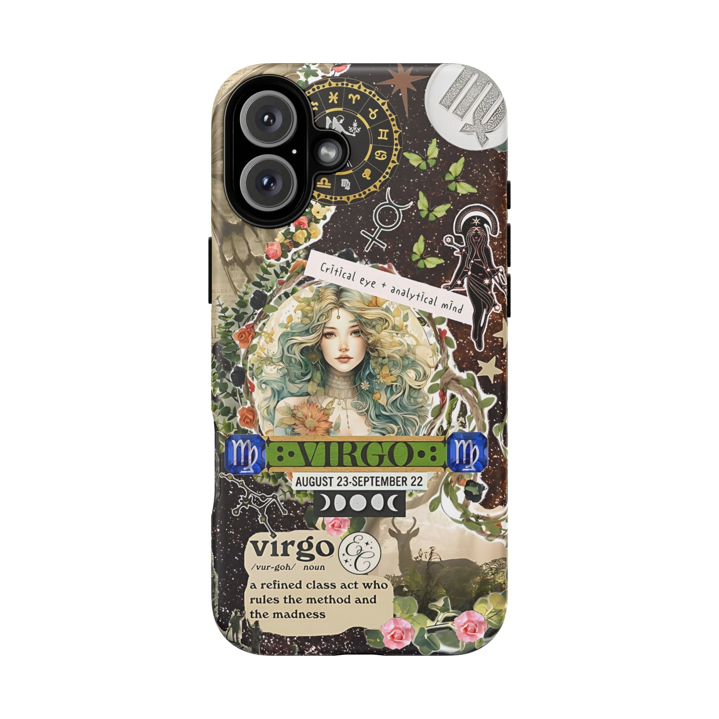 Virgo Zodiac Star Sign Tough Phone Case