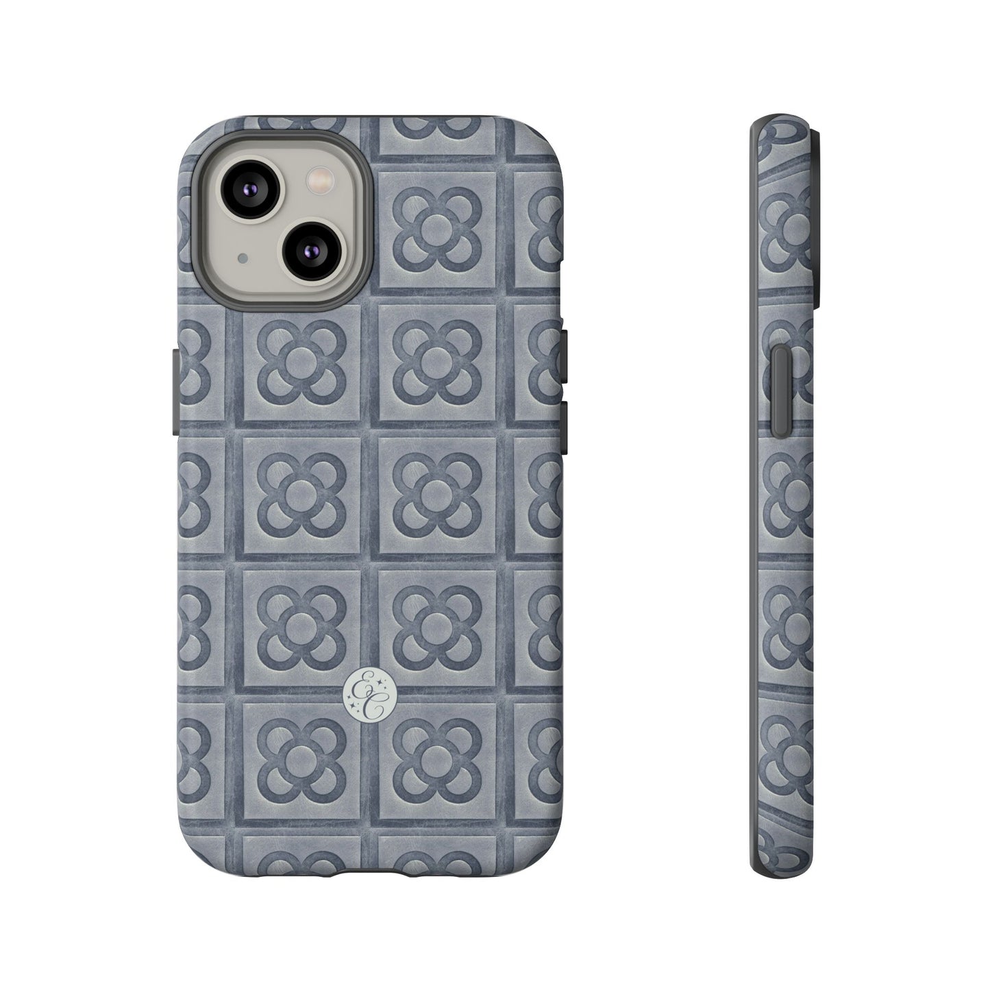 Barcelona Panot Floral Pattern Tough Phone Case