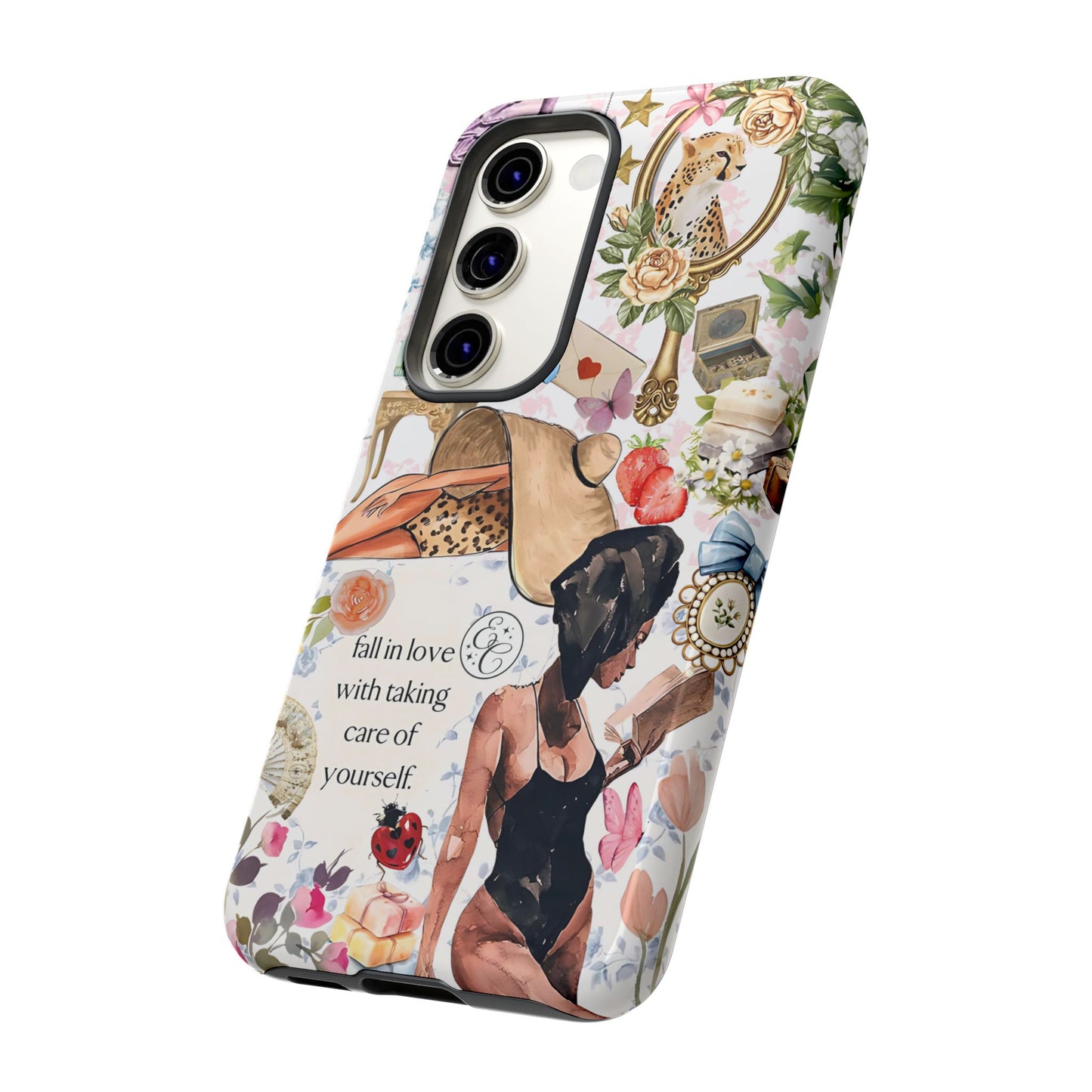 Aesthetic Coquette Collage Tough Phone Case