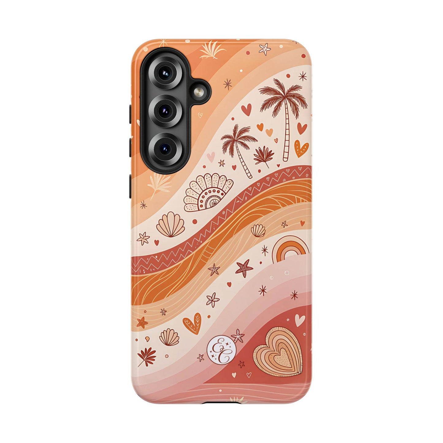 Lesbian Pride Boho Beach Tough Phone Case