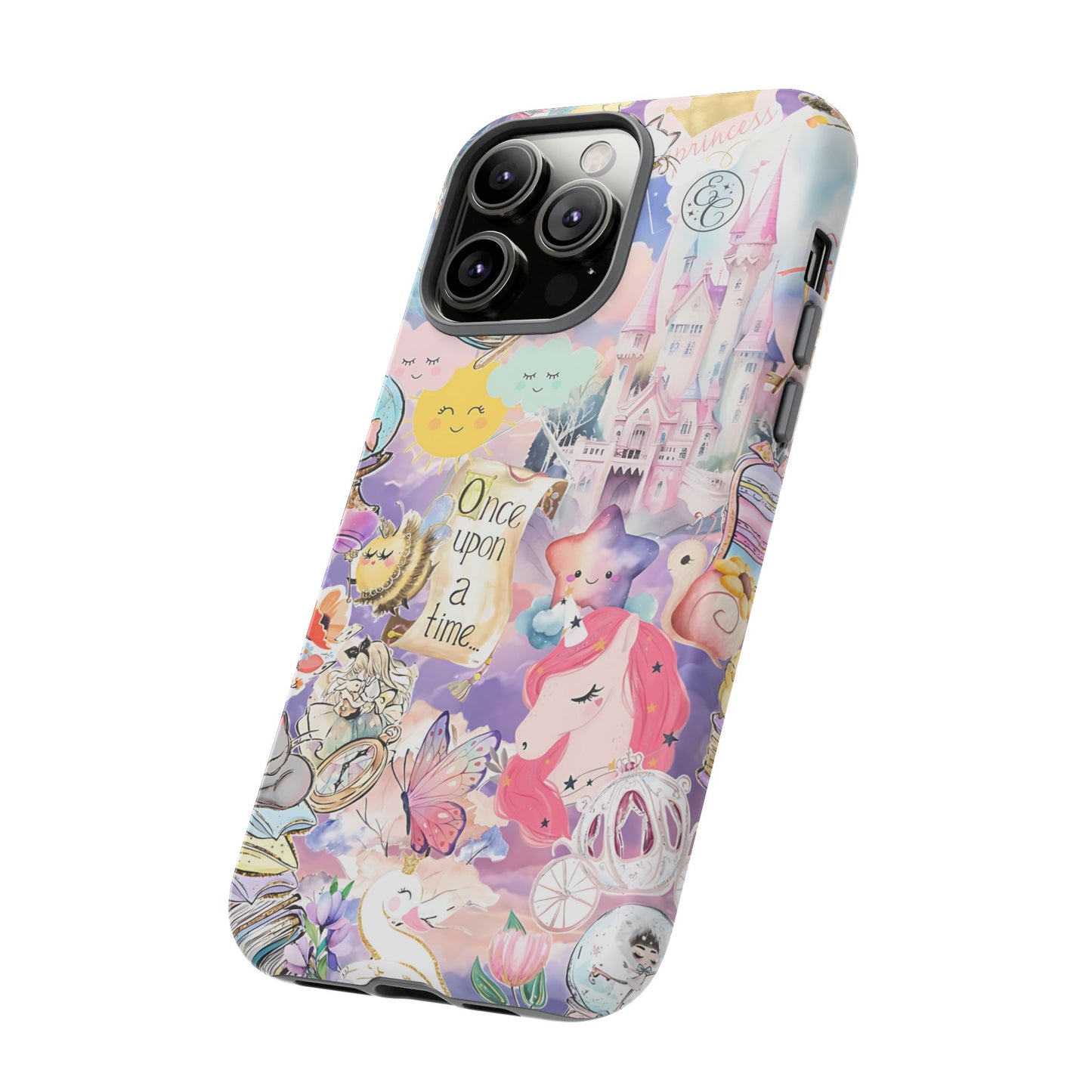 Whimsical Fairytale Collage Tough Phone Case