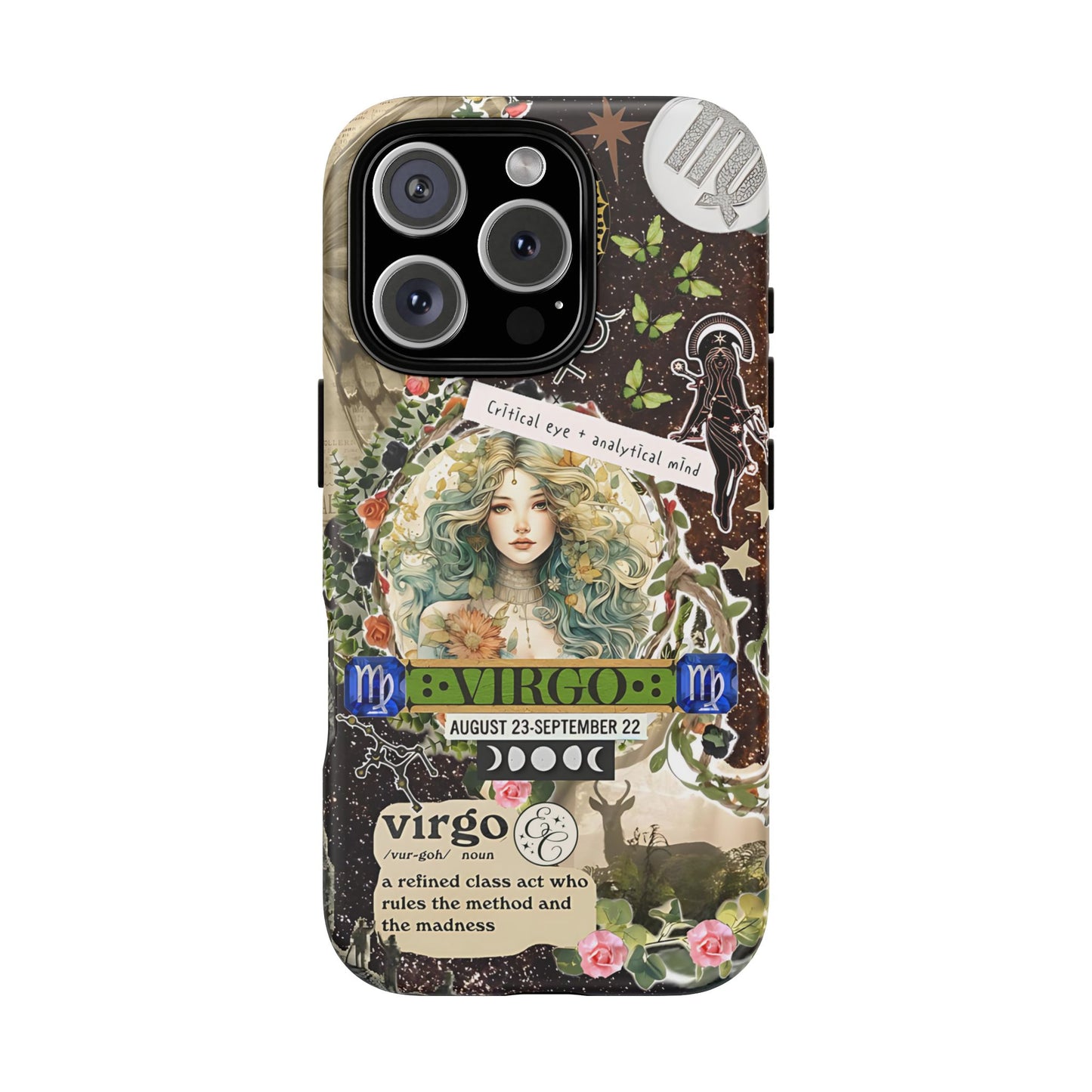 Virgo Zodiac Star Sign Tough Phone Case