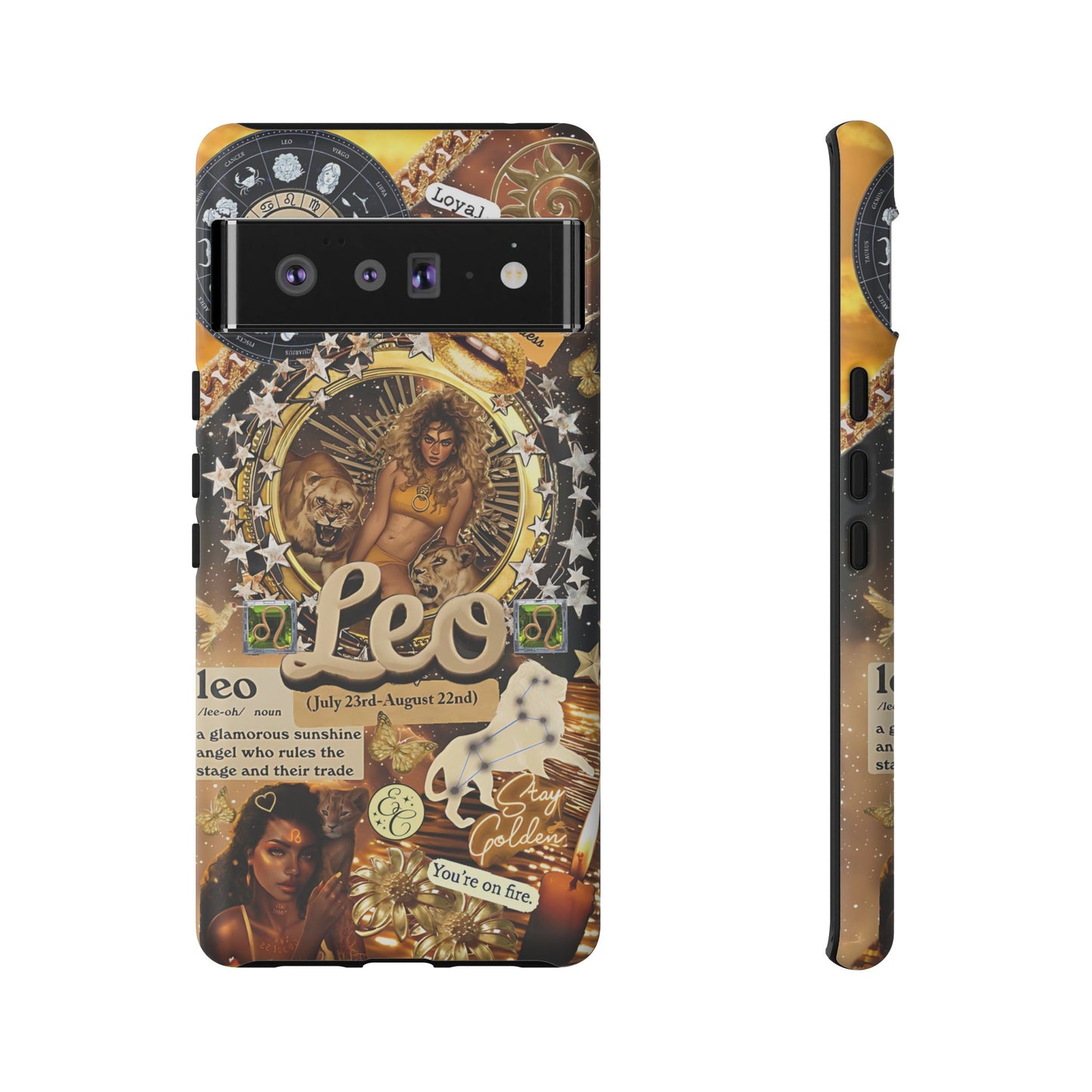 Leo Zodiac Sign Tough Phone Case
